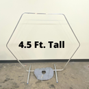 Flex-Hex- Aluminum Portable-Reusable Hexagon Balloon Frame With Base
