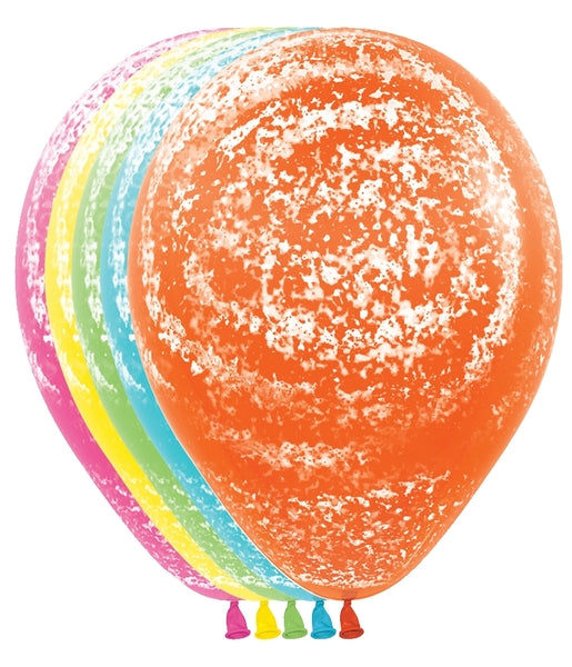 11" Graffiti Frosty Sempertex Latex Balloons | 50 Count - Dropship (Shipped By Betallic)