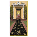 Corredor de piso estrella dorada