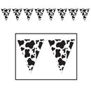 Banderín con estampado de vaca