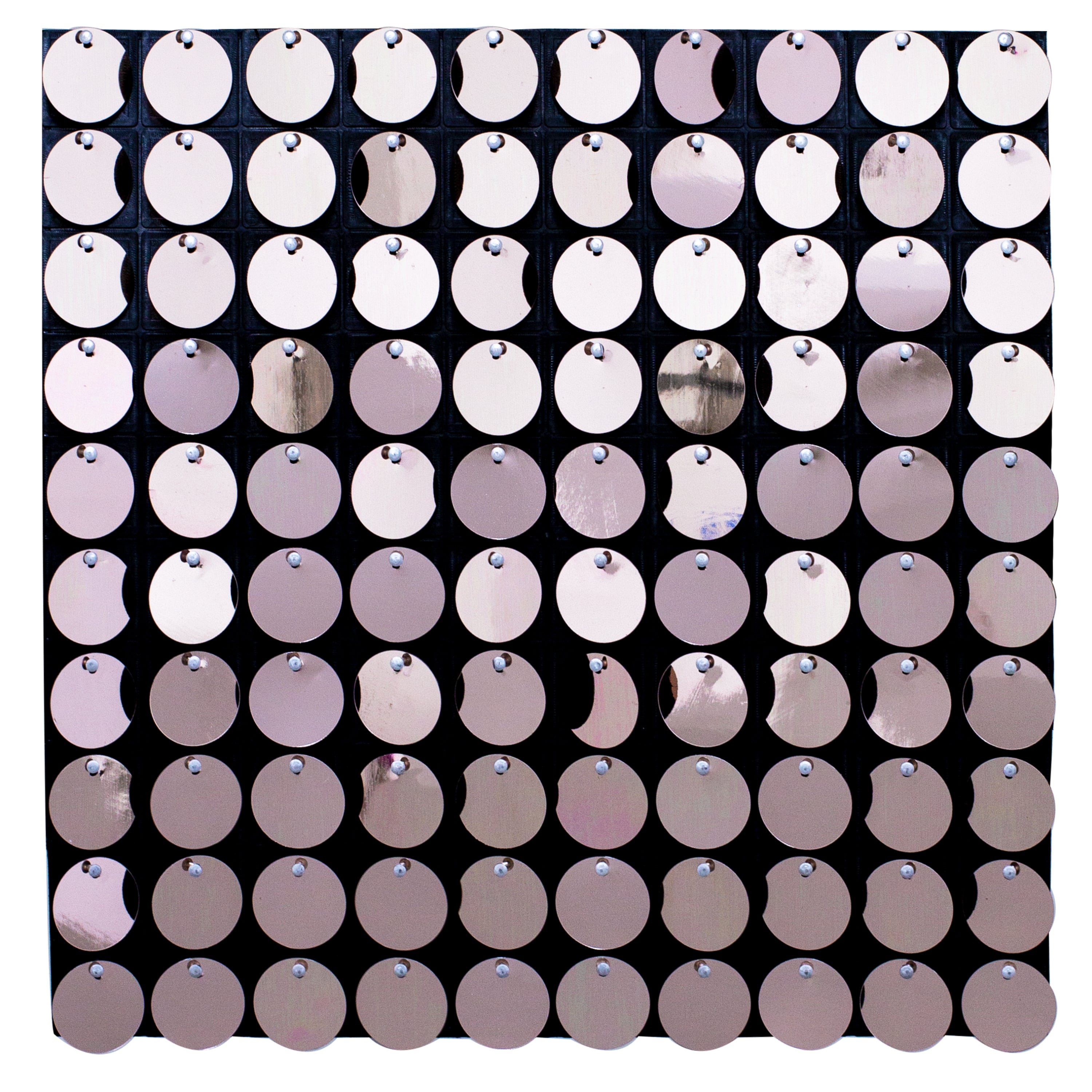 12" x 12" Circle Sequin Spangle - Shimmer Panel for Backdrop Wall | 1 Piece