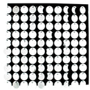 Circle Spangle - Shimmer Panel for Backdrop Wall | 12" x 12"