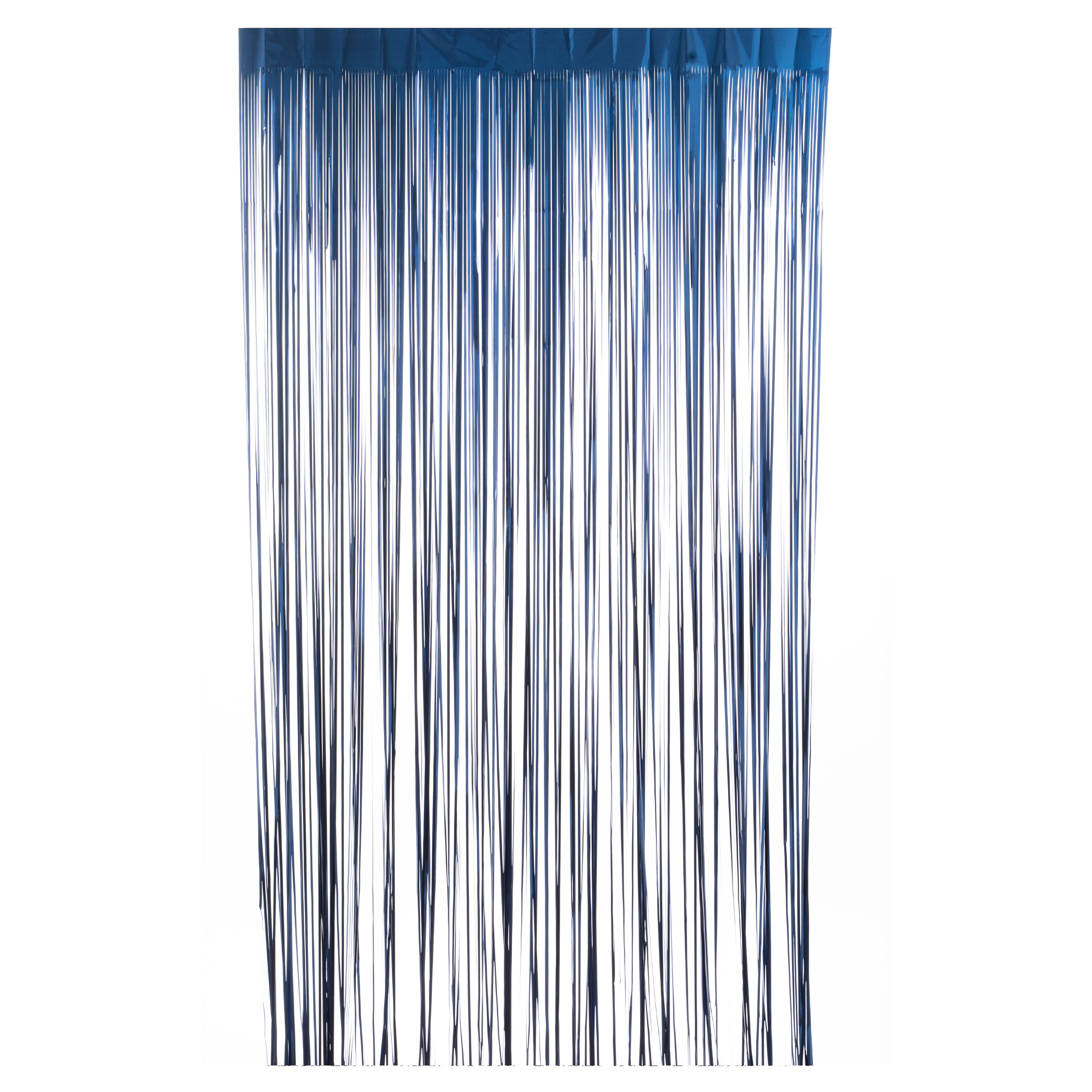 8' Matte Foil Fringe Curtain | 1 Count