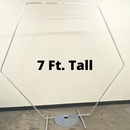 Flex-Hex- Aluminum Portable-Reusable Hexagon Balloon Frame With Base