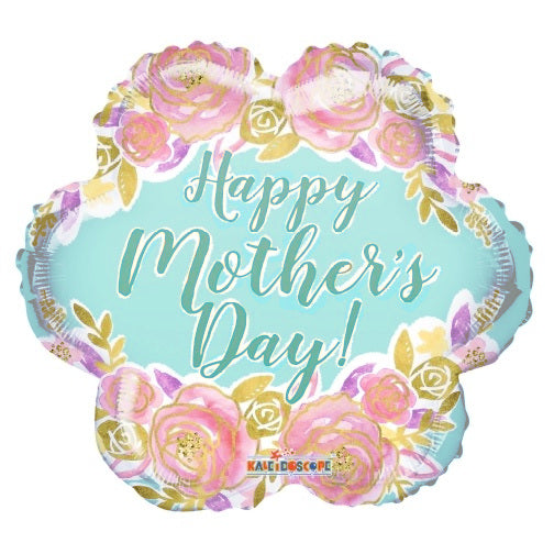 18" Happy Mother's Day Foil Balloon (WSL) | Clearance - While Supplies Last