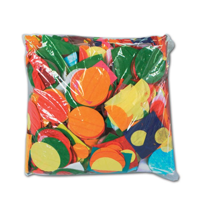 8 Oz Colorful Assorted Tissue Paper Arcade Confetti | 1 Count