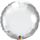 18" Qualatex Chrome Round Foil Balloons | Buy 5 Or More Save 20%