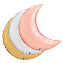 9" | 35" Crescent Moon Foil Balloons