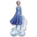 54" Frozen 2 Elsa Airloonz Foil Balloon | Stands Over 4 Feet Tall - No Helium Required!