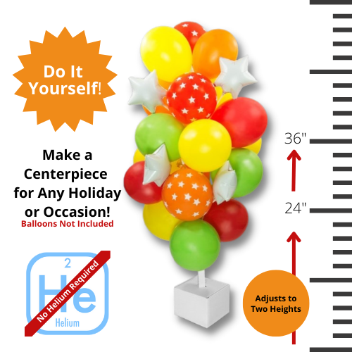 Balloon It Yourself! Air-Fill Centerpiece Kit | Helium Alternative