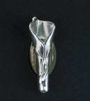 Calla Boutonniere Vine Imán - Soporte Boutonniere