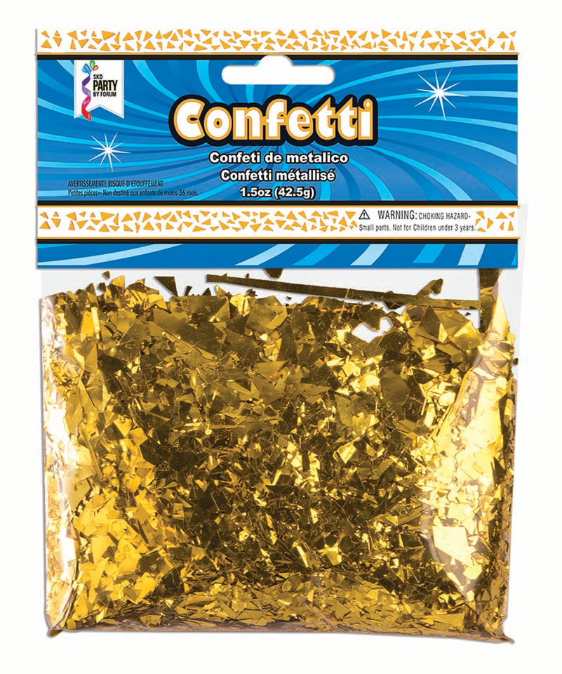 1.5 Oz Metallic Crumb Confetti Flakes | 1 Bag