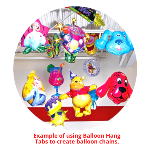 HangTabs para globos de aluminio