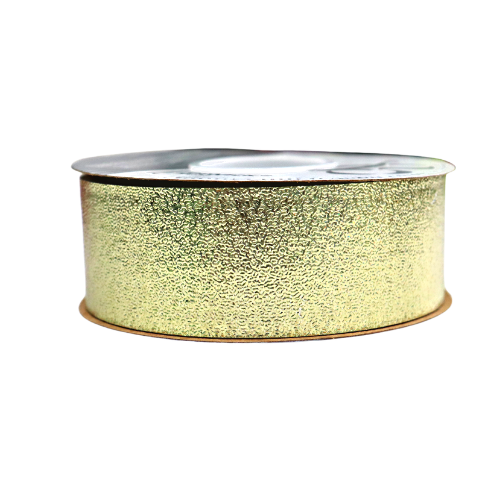 #9 Offray Gold Sparkalene Ribbon - 1 1/2 Inches Wide x 50 Yards Long | 1 Spool