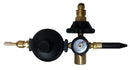 Regulador de helio combinado con globo de aluminio y látex