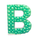 39" DIY Mosaic Letter Frame | Balloons Not Included