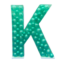 39" DIY Mosaic Letter Frame | Balloons Not Included