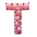 39" DIY Mosaic Letter Frame | Balloons Not Included