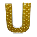 39" DIY Mosaic Letter Frame | Balloons Not Included