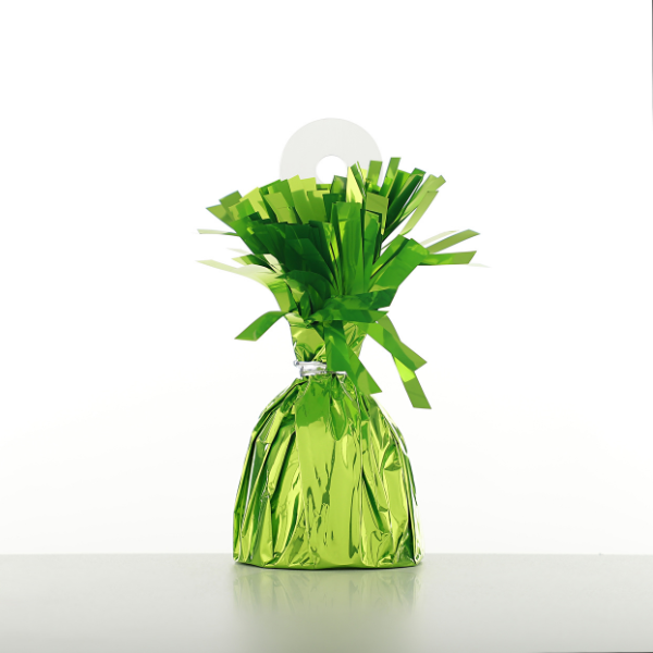 6 Oz AAB Designer Fruit Green Foil Balloon Weight | 1 Count