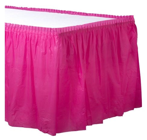 Amscan Plastic Table Skirts | 1 Count