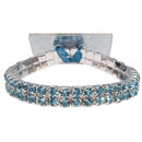 Brazalete de mujer sofisticado - Brazalete de ramillete de diamantes de imitación | 1 unidad: ¡simplemente agregue flores!