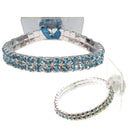 Brazalete de mujer sofisticado - Brazalete de ramillete de diamantes de imitación | 1 unidad: ¡simplemente agregue flores!