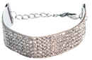 Brazalete de ramillete personalizable con flor ajustable brillante | ¡Solo agrega flores!