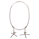 5' Aluminum Snap And Click Number Balloon Frame With Base | Balloons Not Included