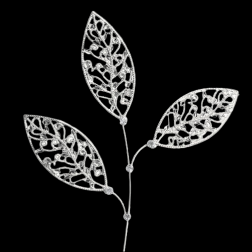 Lacey Leaves Wired Floral Design Accessory | 1 Count