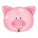 36" Playful Pig Foil Balloon
