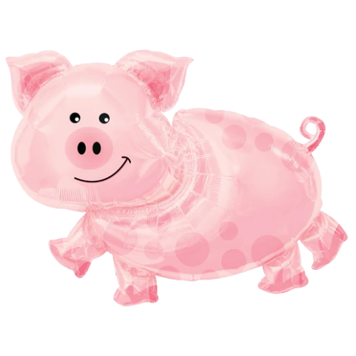 25" Pig Foil Balloon