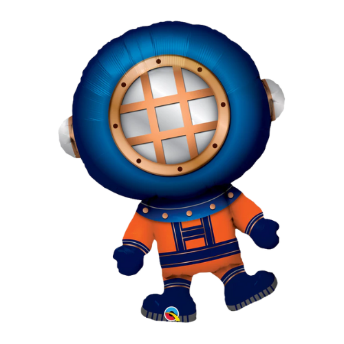 37" Deep Sea Diver Foil Balloon