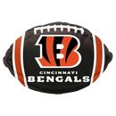 17" Cincinnati Bengals NFL Football Foil Balloon | Buy 5 Or More Save 20%