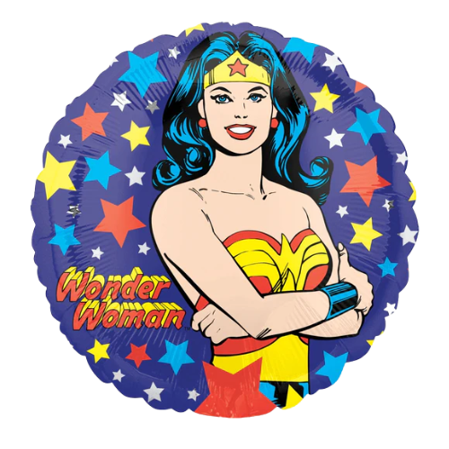 18" Wonder Woman Foil Balloon | Buy 5 Or More Save 20%