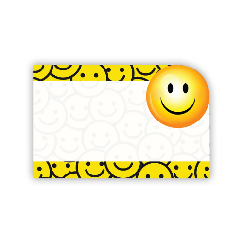 No Sentiment Smiley Face Enclosure Cards | 50 Count