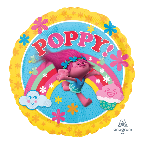 18" Trolls Poppy Foil Balloon | Buy 5 Or More Save 20%
