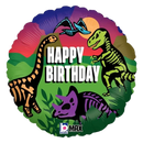 18" Jurassic Birthday Foil Balloon | Buy 5 Or More Save 20%