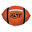 Globo de lámina de fútbol de la Universidad Estatal de Oklahoma de 21"