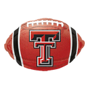 Globo de lámina de fútbol de Texas Tech College de 17" (D) | Compra 5 o más y ahorra un 20 %