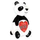 Globo de lámina de panda de San Valentín Super Dimensionals de 4 pies (WSL)