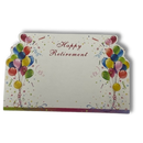 Happy Retirement Enclosure Cards | 50 Count | Clearance - While Supplies Last