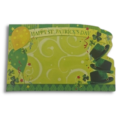 Happy St. Patrick's Day Enclosure Cards | 50 Count | Clearance - While Supplies Last