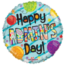 18" Happy Admin’s Day Foil Balloon (P3) | Buy 5 Or More Save 20%