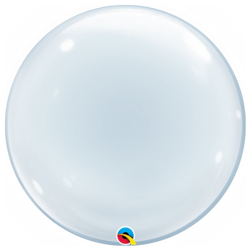 20" Clear Deco Bubble Balloon