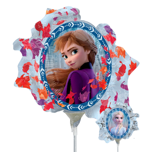 14" Frozen 2 Double Sided Airfill Foil Balloon | Buy 5 Or More Save 20%