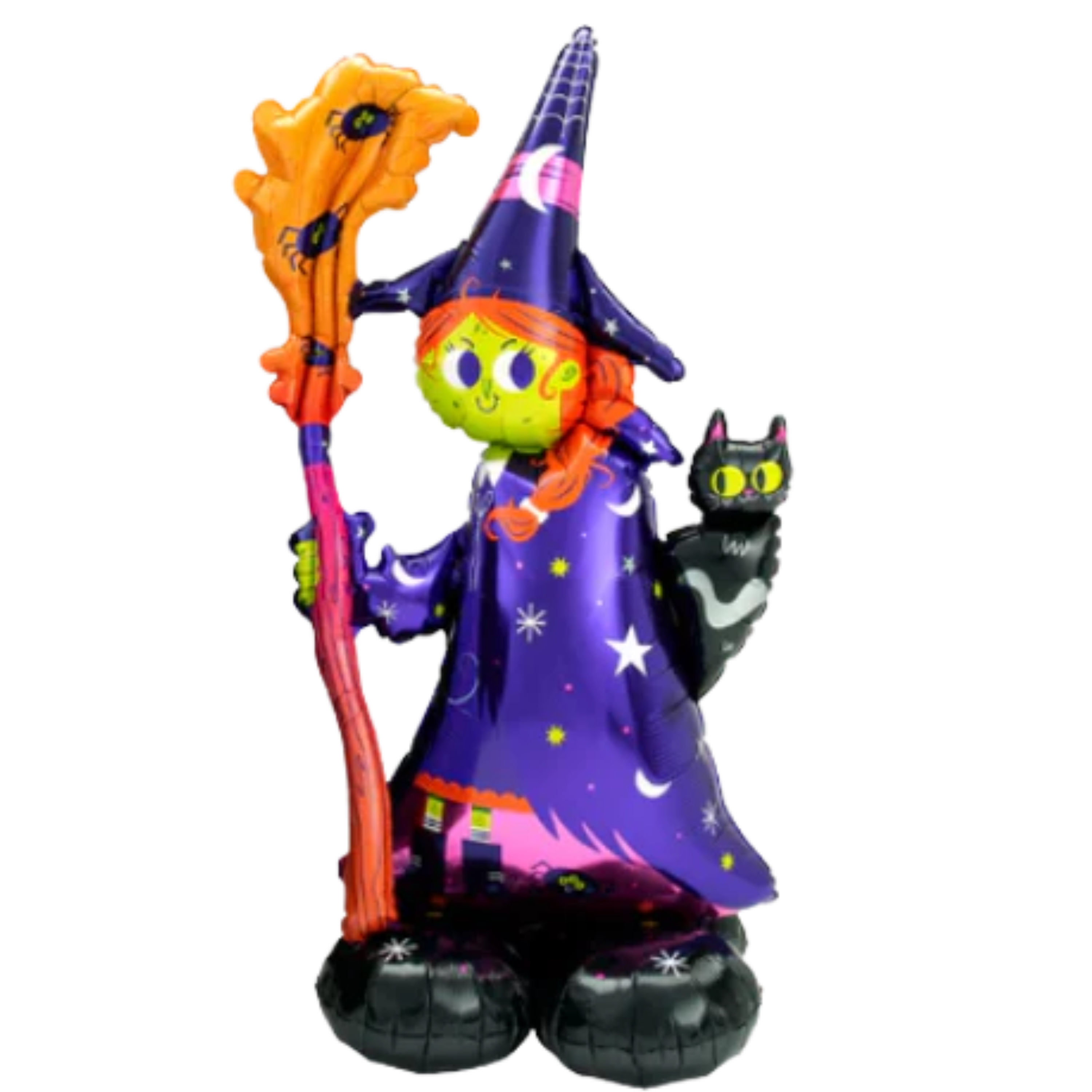 55" Anagram Scary Witch Airloonz Foil Balloon | Clearance - While Supplies Last!