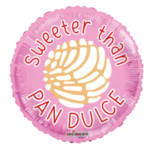 18" Conver Sweeter Than Pan Dulce Foil Balloon (S1R2) | Buy 5 Or More Save 20%