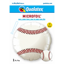 18" Baseball Foil Balloon | Buy 5 Or More Save 20%