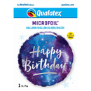 18" Birthday Galaxy Foil Balloon | Buy 5 Or More Save 20%